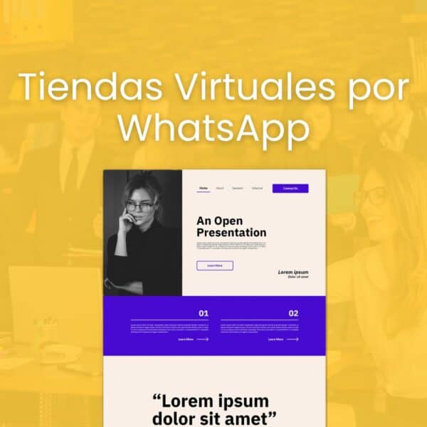 Tiendas Virtuales por WhatsApp a la Medida