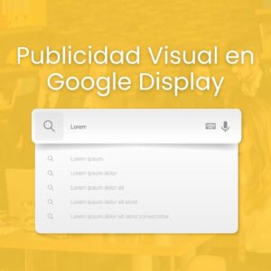 Publicidad visual en Google Display