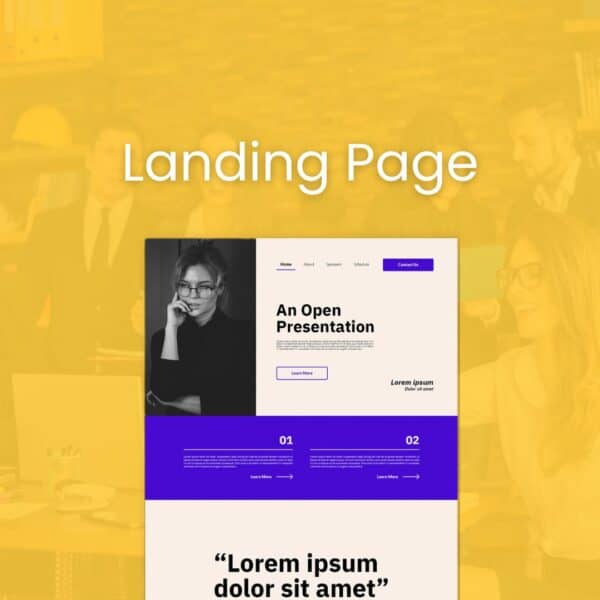 Landing Page a la Medida
